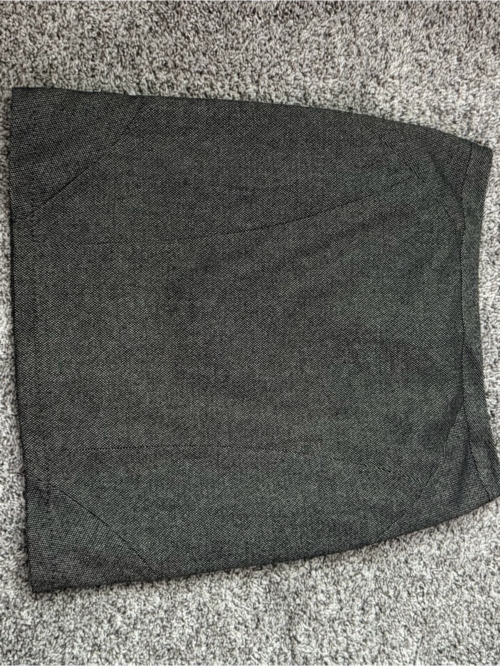 Elie Tahari Charcoal Gray Tweed Pencil Skirt